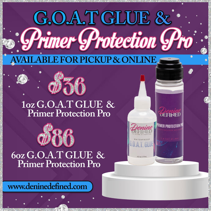 Starter Goat Glue Set 1oz Glue and Primer